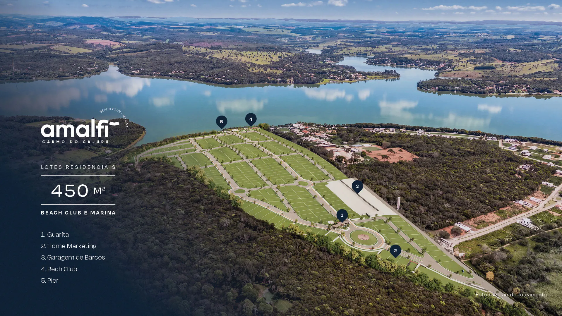 Perspectiva da implantação concluída
